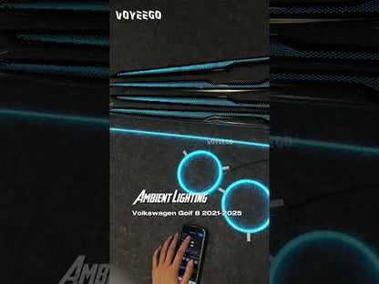 Golf mk8 2021-2025 Ambient Lighting Kit | Dragon Scale Patterns