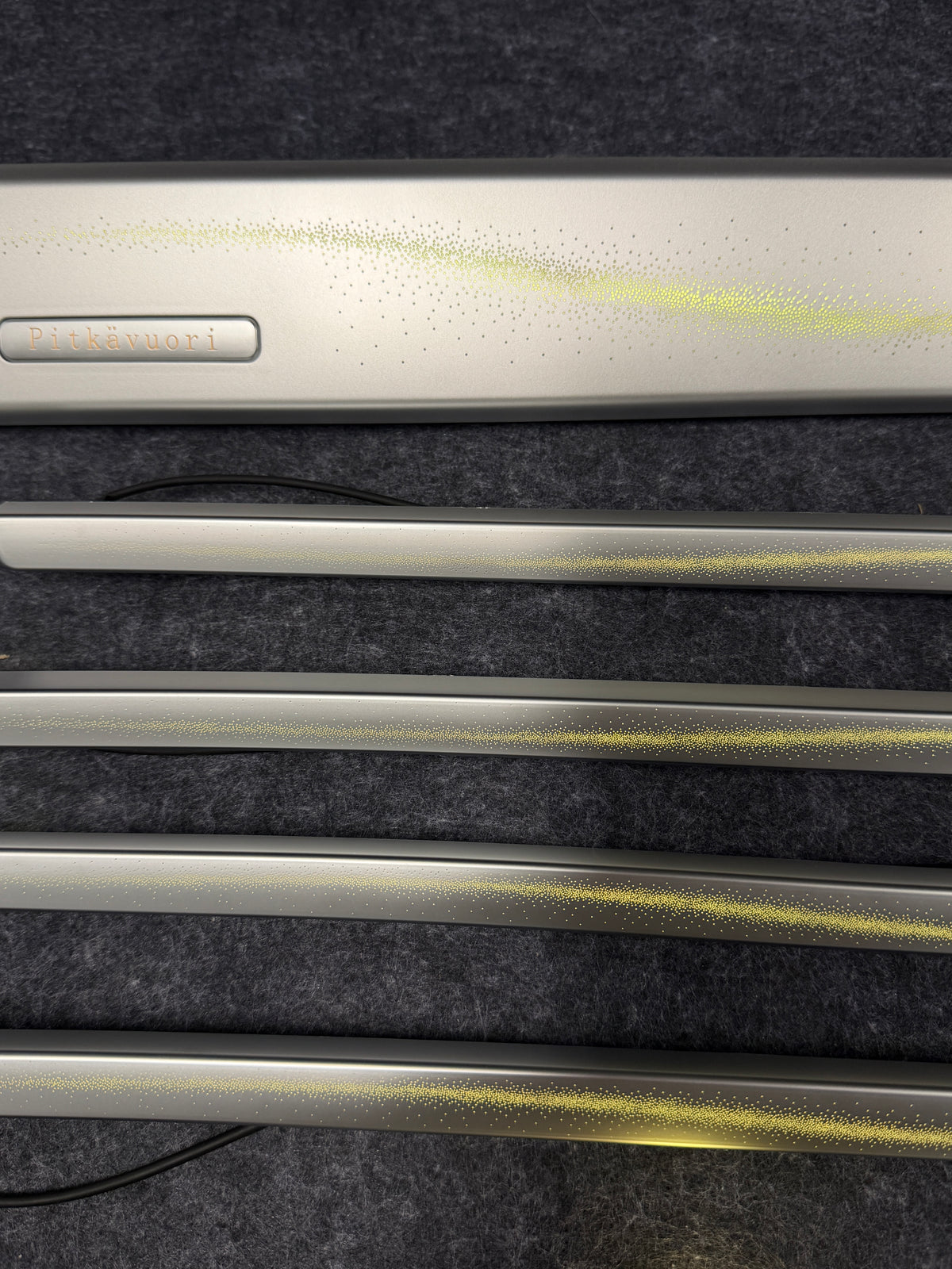 Q3 2019-2024 Ambient Lighting Interior | Matte Sliver Galaxy Patern