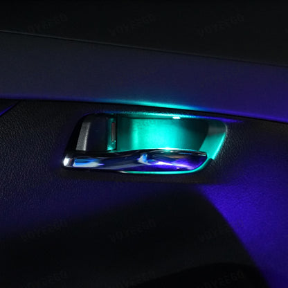 toyota Alphard ambient lighting door handle led