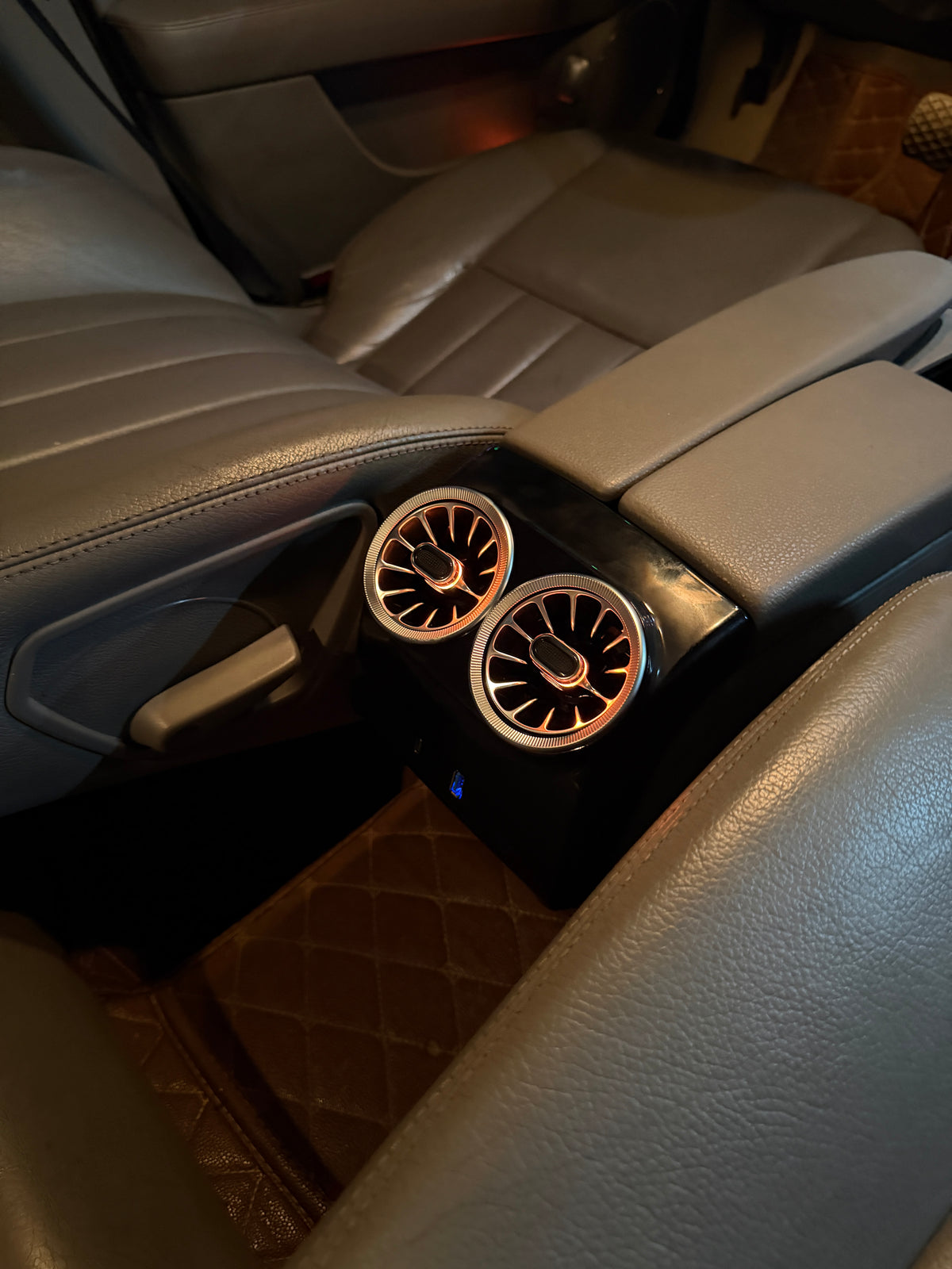 C Class W204 2010-2014 Dash Strips Ambient Lighting Retrofit Kit | 64 RGB Colors Ripple