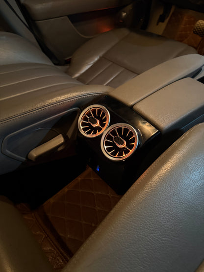 C Class W204 2010-2014 Dash Strips Ambient Lighting Retrofit Kit | 64 RGB Colors Ripple
